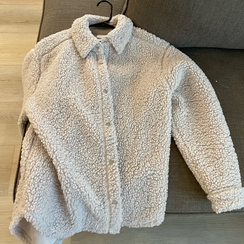 H&M Teddy Shacket